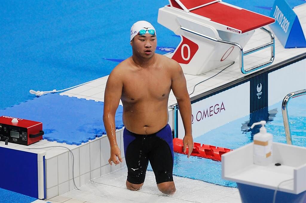 陳亮達在東京帕運游泳男子S7級400公尺自由式決賽排第8名。(資料照/體育署提供)