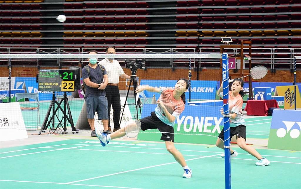 2021年第二次全國羽球排名賽，29日於屏東縣立體育館完成甲組賽事。（林和生攝）