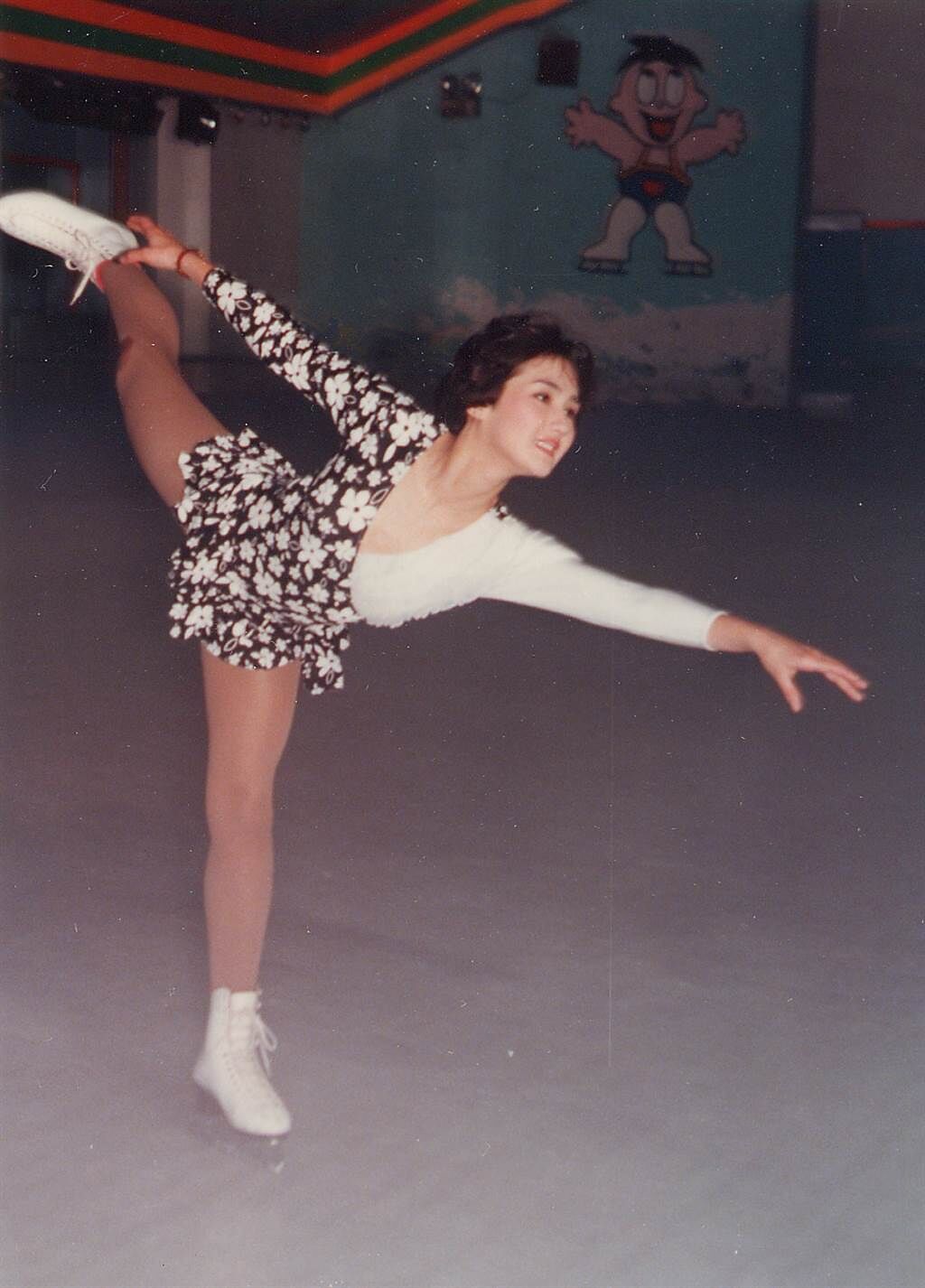 柏安妮入行前曾是香港花式溜冰冠軍。（圖／中時資料照）