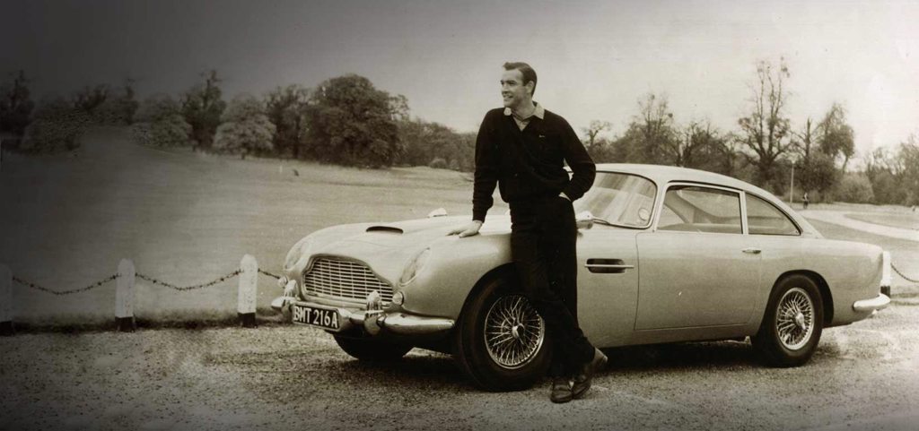 經典的龐德與愛車意象（圖 / Aston Martin 官網）