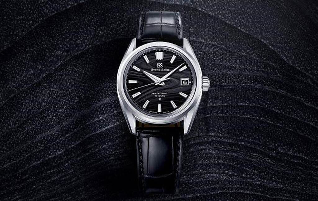 SEIKO發表140周年Grand Seiko紀念錶，表盤融入年輪元素，詮釋逾百年歲月與經驗技術的累積，限量140只，170萬元。（ SEIKO提供）
