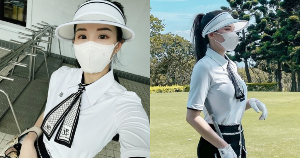 「高爾夫球正妹」是她！台灣「彩券女神」甜美臉蛋下擁飽滿身材（圖片／JKF提供）