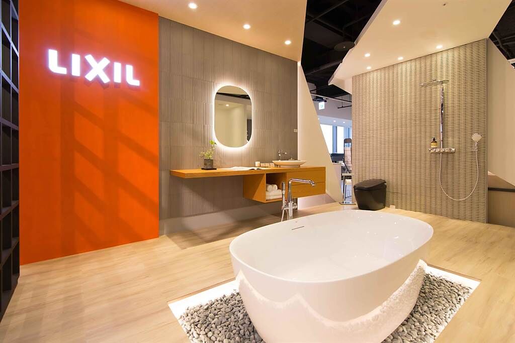 台灣驪住LIXIL旗艦展示中心，呈現最完整的時尚家居Total Solution。（台灣驪住提供）