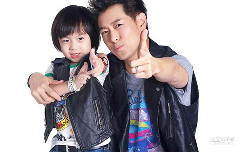 林志穎8年前帶大兒子Kimi參加親子實境節目《爸爸去哪兒》，擄獲大票粉絲。(圖/ 取自中時資料庫，中天提供)