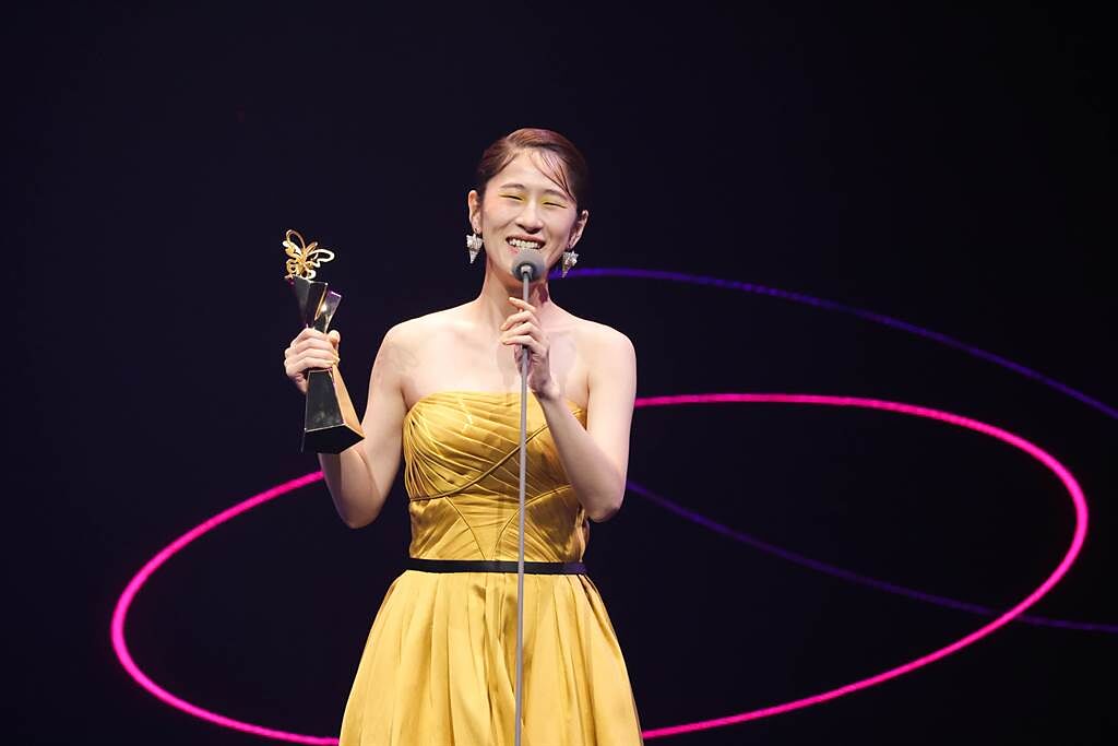 第23屆台北電影獎「最佳女配角」由百白獲得。（台北電影節提供）
