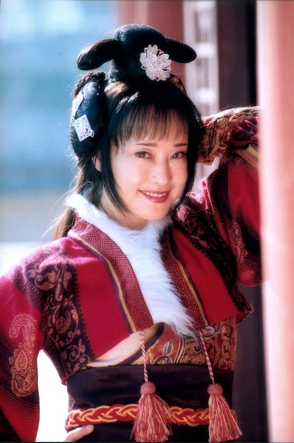 劉曉慶在54歲時還在電視劇《永樂英雄》中飾演20歲的京城名妓「錦娘」（圖／中時資料照）