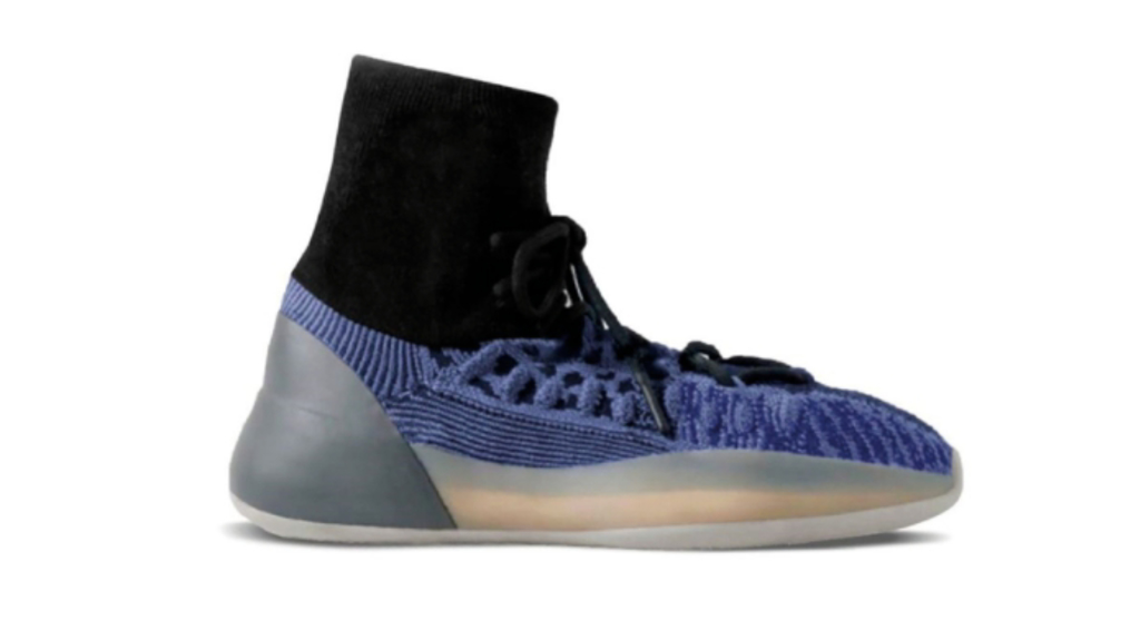 粗曠編織視覺！adidas YEEZY 全新籃球鞋型 BSKTBL KNIT「3D Slate Blue」曝光，球場腳踩 YEEZY 會不會太高調？（圖／BEEMEN蜂報提供）