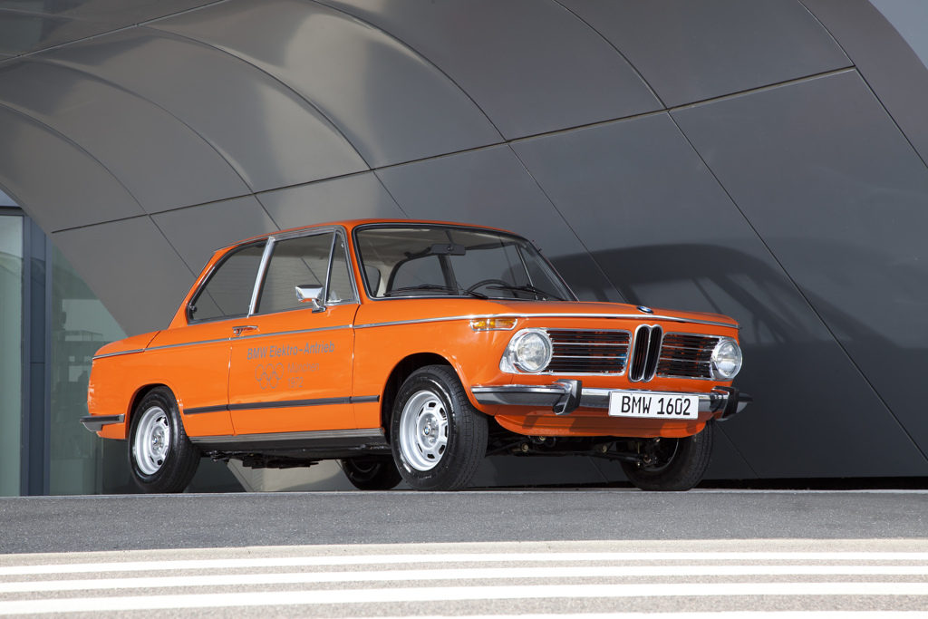 早在1972年，BMW就打造1602e開始進入電動領域，到了2011年更領先競爭對手成立純電子品牌。（圖／BMW提供）