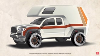 Toyota將在美國改裝車展推出露營車「Tacozilla」
