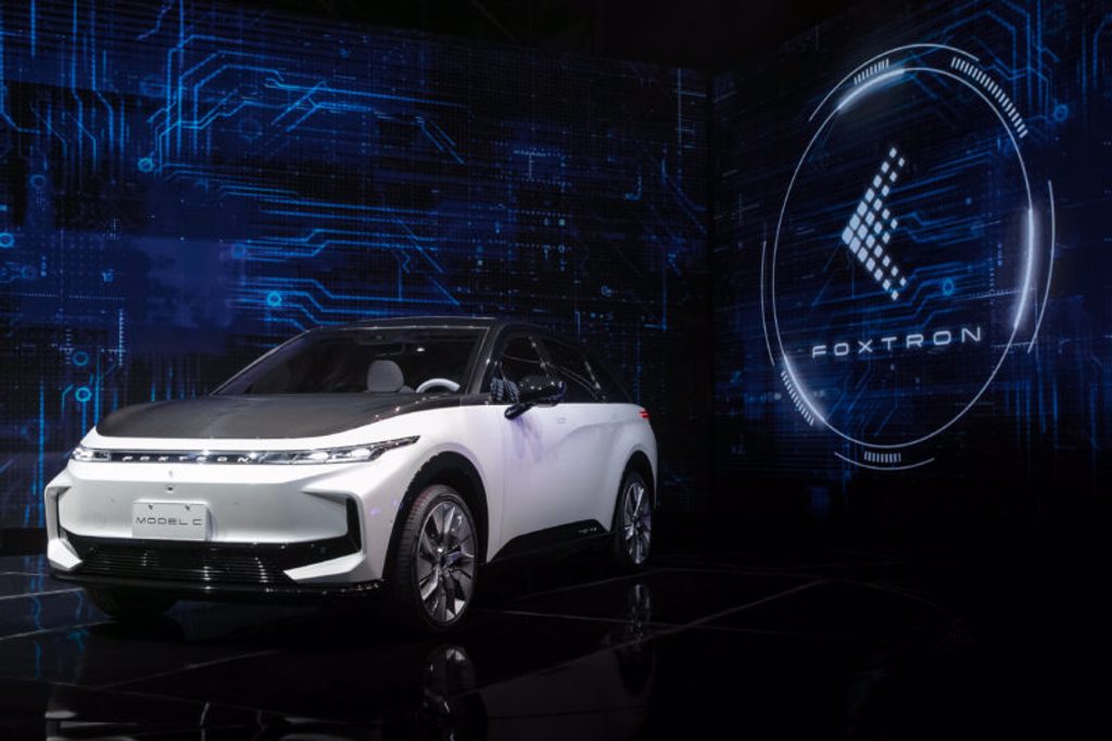Model C為純電SUV，預期將是Luxgen的新車款，將在2023年上市。（圖／鴻海提供）