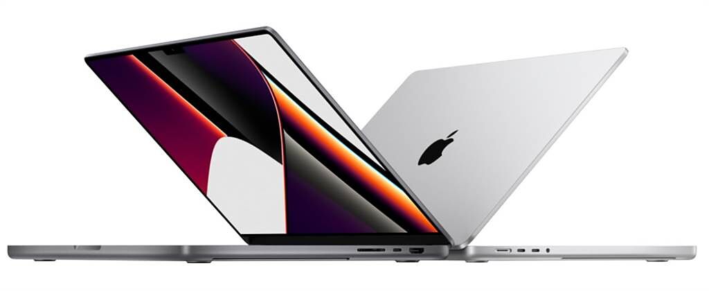 新MacBook Pro亮相，推出14及16吋螢幕新尺寸。（圖／美聯社）