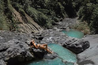 【台南景點】 戲水秘境阿拉溪斜瀑群-隱藏在森林裡的天然浴池