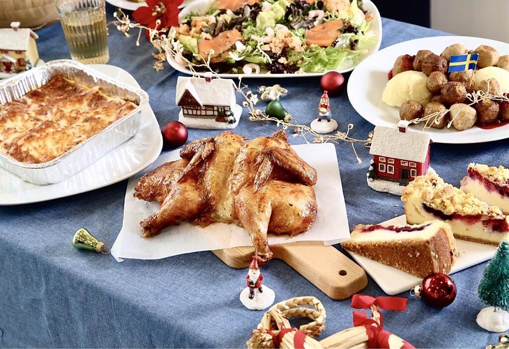 耶誕餐現預購省480元 耶誕多肉手作送禮、裝飾超療癒（IKEA提供)