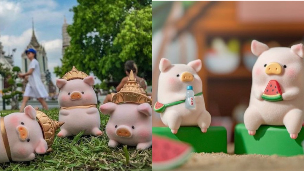 LULU豬推出黃金暹羅及夏日涼爽系列周邊 (圖/翻攝自IG @ toyzeroplus)