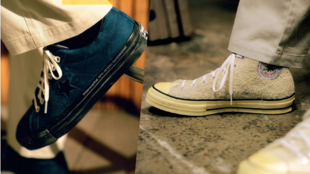 復古街頭新勢力，Converse x thisisneverthat 最新聯名系列登場，經典鞋型輪廓加上設計美學，又是一雙穿搭聖品！ (圖/BEEMEN蜂報)