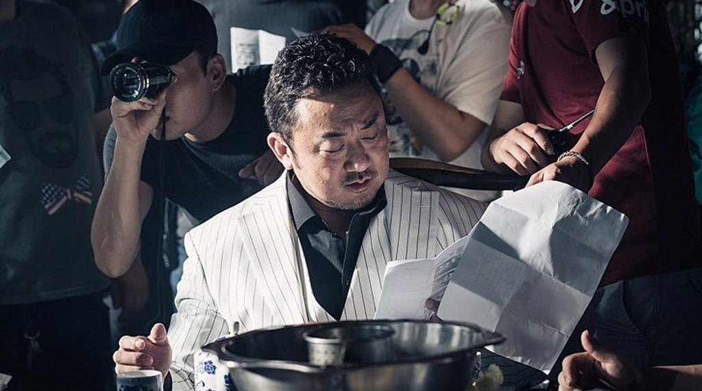 馬東石在劇中飾演黑道大哥的張東秀(圖/取自Naver)