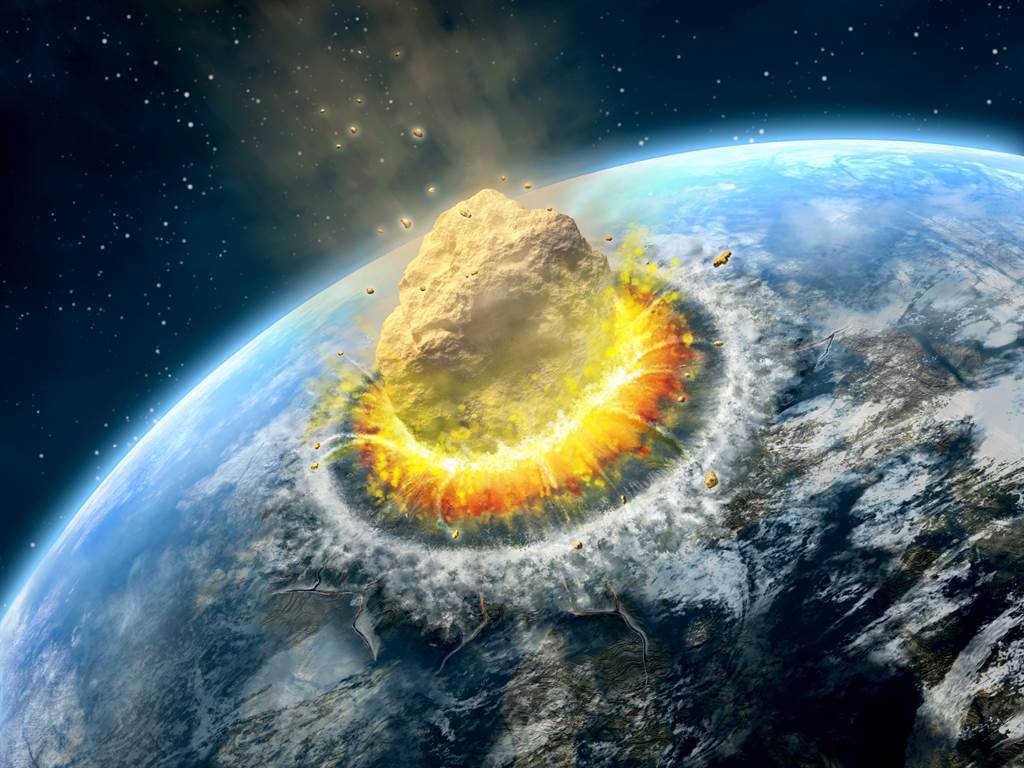 電影《彗星撞地球》的災難片情節可能真實上演？NASA警告12月將有小行星接近地球。（示意圖／達志影像）
