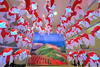 神可愛！山口縣金魚燈籠隧道在全台新光三越日本商品展巡迴登場