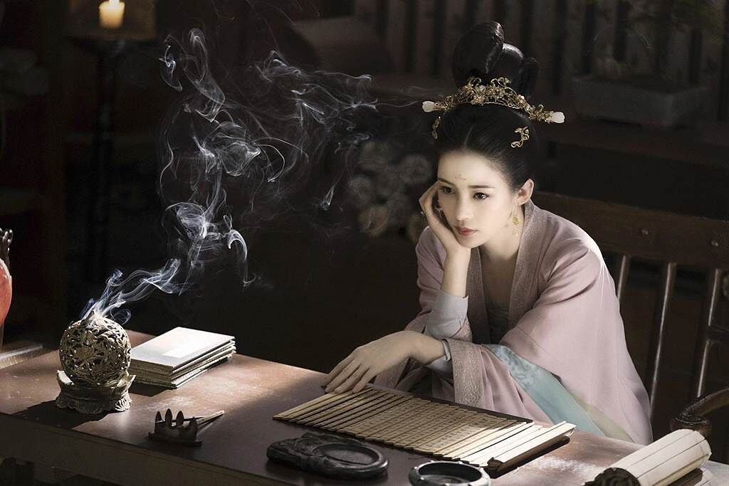 趙櫻子在《長安諾》飾演賀蘭茗玉。（中天娛樂台提供）