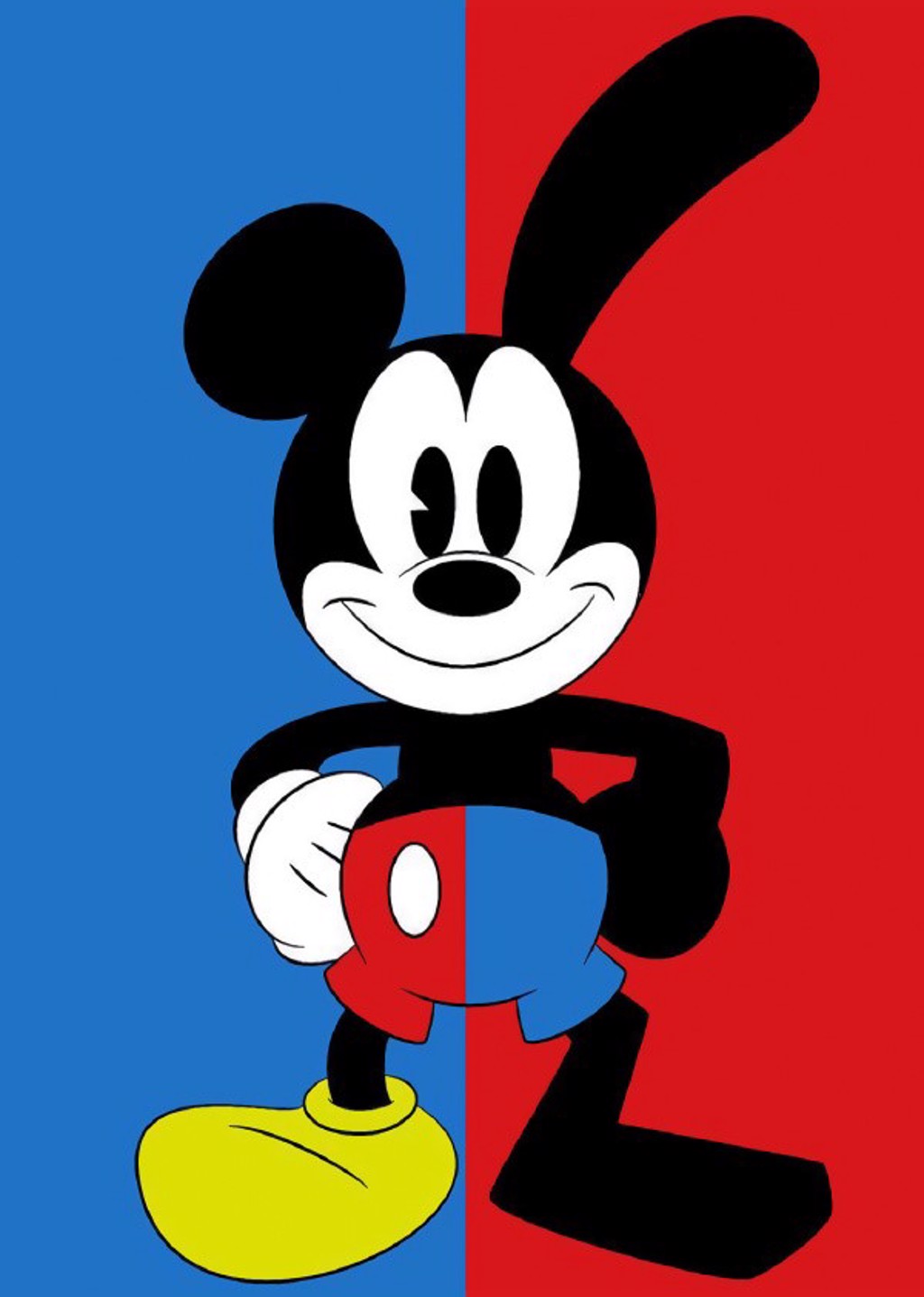 迪士尼的吉祥物本來不是米老鼠(圖/取自weibo)