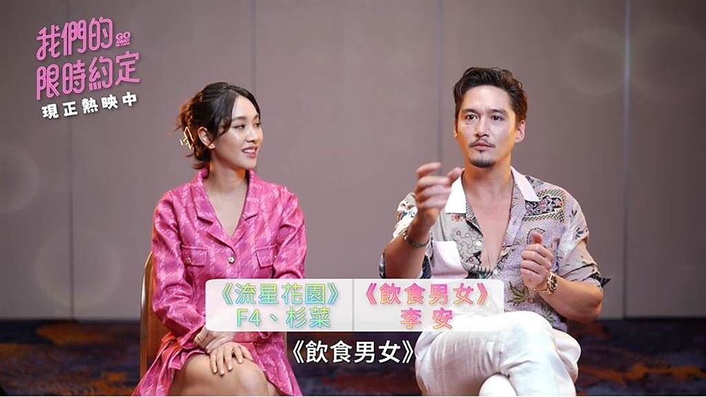《我們的限時約定》女主角Min、男主角阿南達曝最喜歡的台灣影視作品。（CATCHPLAY提供）
