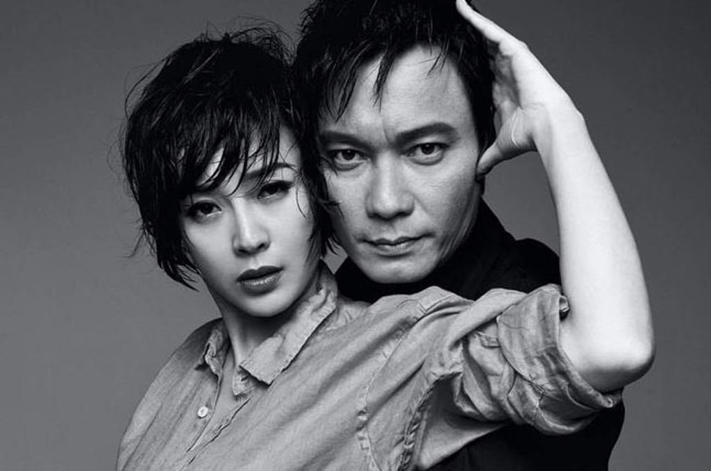 2007年他在拍《完美結局》時遇上了當時已婚的女演員蘇岩，一時天雷勾地火，雙雙決定離婚。（圖／羅嘉良微博）