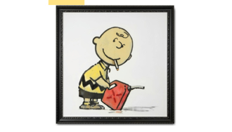 惡搞查理布朗！Banksy 作品《Charlie Brown》亮相展出，最終以 400 萬美元被買下