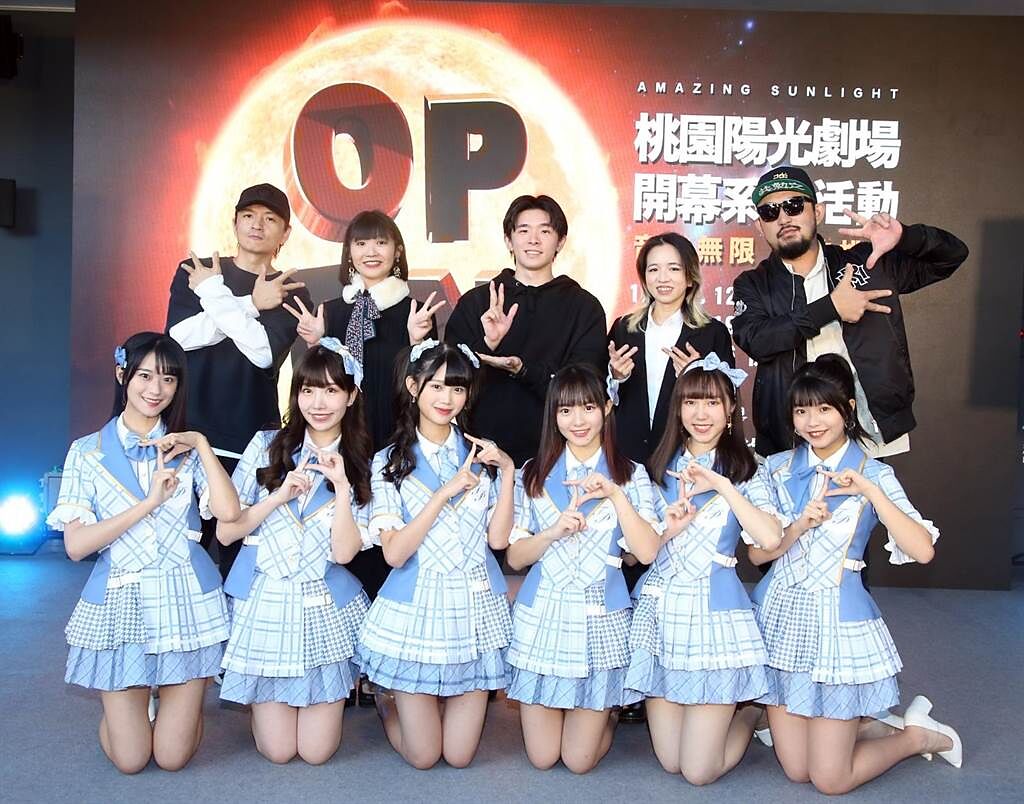 AKB48 Team TP（下）、鐵人88號等人將在桃園熱鬧開唱。（大大娛樂、新視紀提供）
