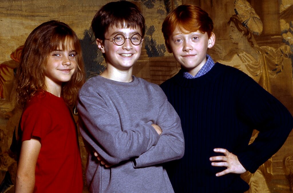 《哈利波特：神秘的魔法石》首集已是20年前。（HBO GO提供）