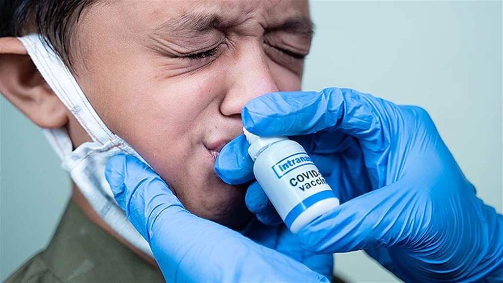 下一種新冠病毒疫苗可能採用鼻噴劑形式，雖然有一點難受，但效果更好，副作用更低。(圖/medscape)
