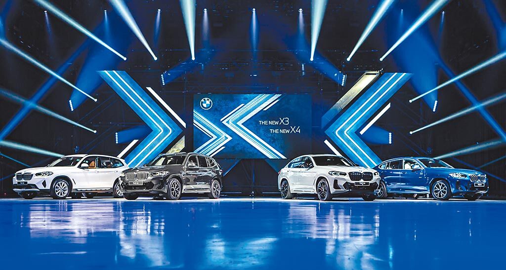 BMW總代理汎德發表全新BMW X3、X4系列，售價247萬元起。（汎德提供）