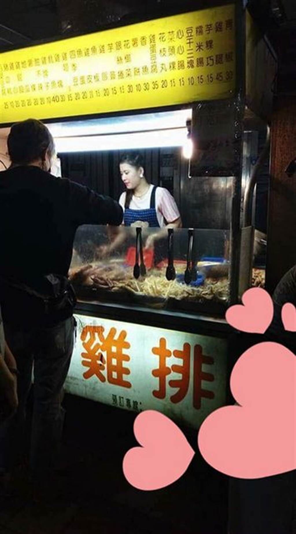 越南人妻美女賣雞排好辣，還被鄉民「神」出她的出沒地區。（圖／截取自PTT表特版）