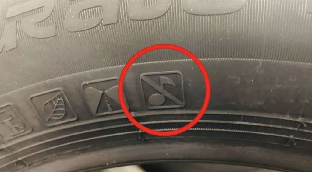 輪胎上有禁止音符是甚麼意思？（圖／加藤軍台灣粉絲團 2.0）