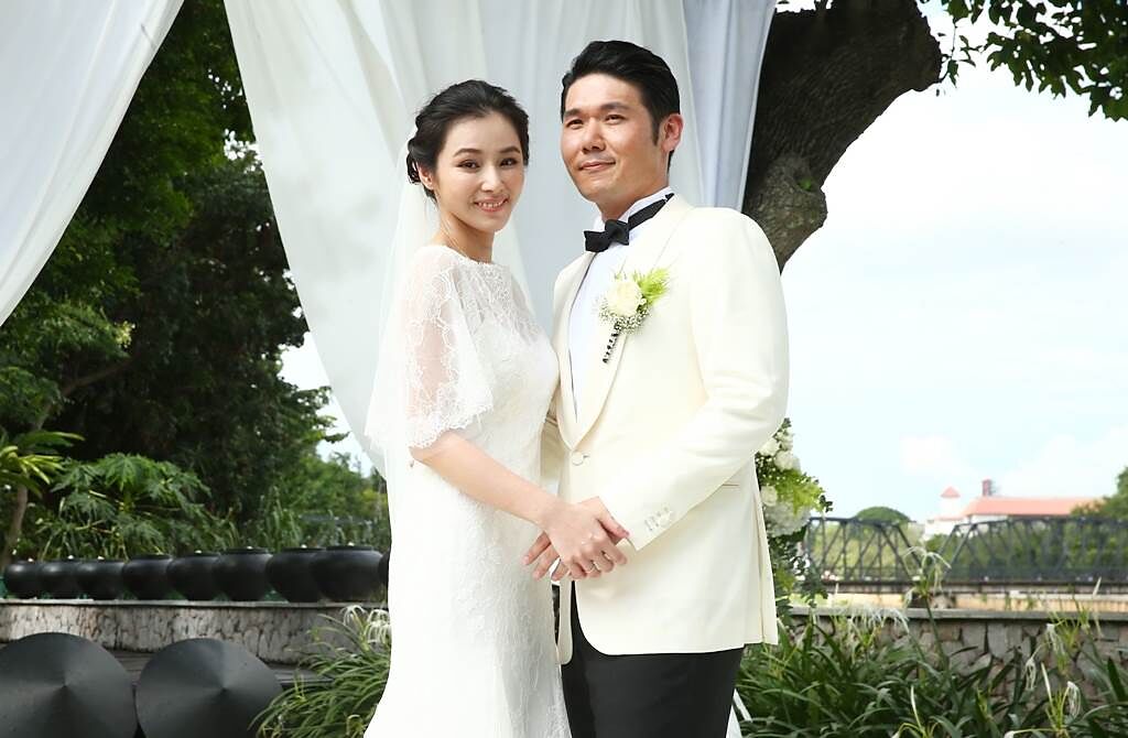 陳怡蓉、薛博仁2016年在泰國舉行婚宴。（圖／中時資料照片）