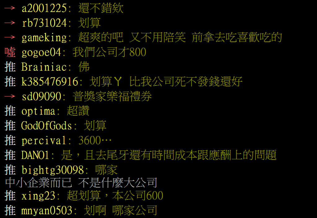 網友都認為補償8000元超划算。(圖/翻攝自PTT)

