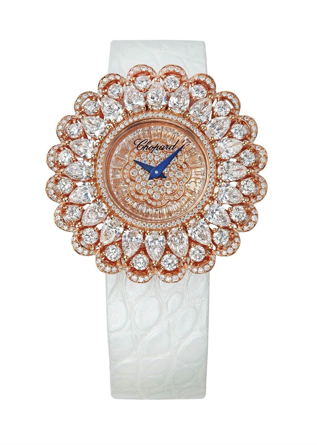 蕭邦Precious Lace珍愛蕭邦系列腕表，509萬5000元。（CHOPARD提供）