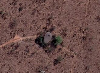 南非出現墜落UFO 他曝谷歌地圖畫面：外星人混進來了
