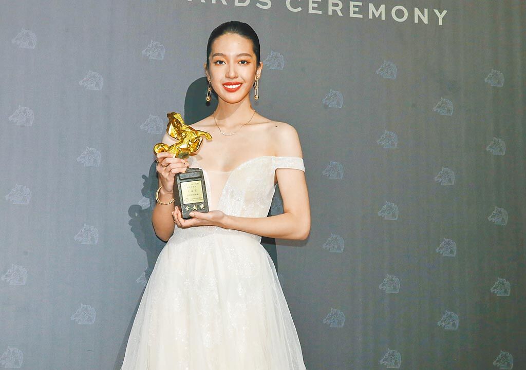 王渝萱去年獲得金馬獎女配角獎。（資料照片）