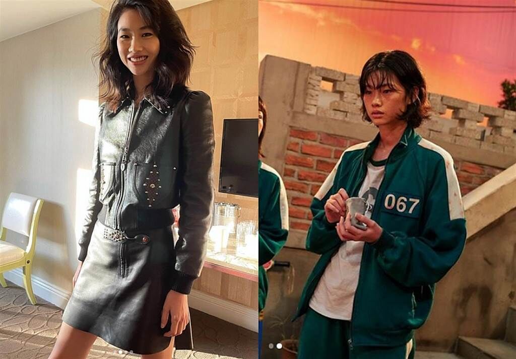 韓國女星鄭好娟在演出《魷魚遊戲》後爆紅，過去還是一名國際超模。(圖/ 摘自鄭好娟IG)