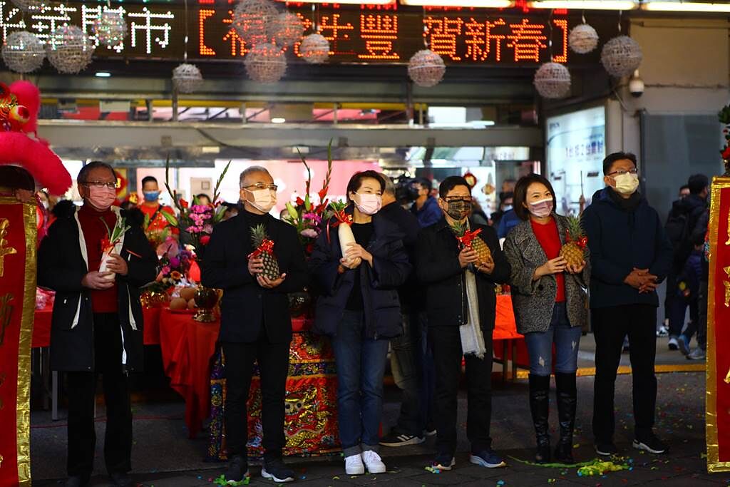 台北市副市長黃珊珊5日參與光華數位新天地開市。（張立勳攝）