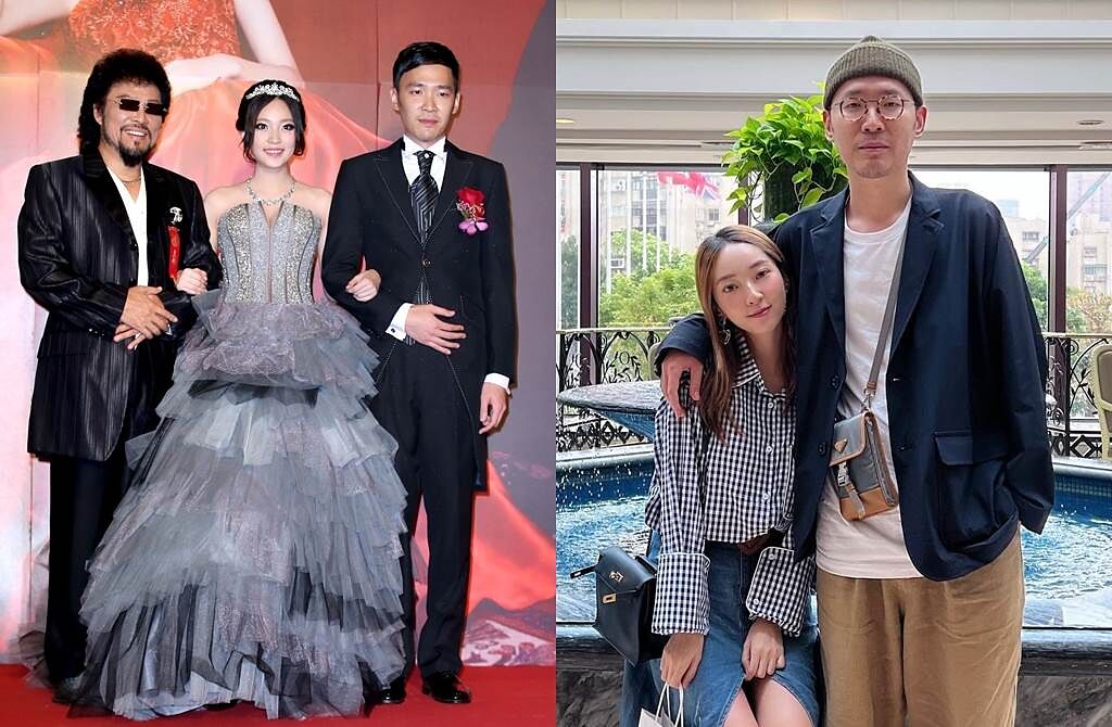 翁馨儀2013年與張菲兒子張少懷結婚。（圖／中時資料照片；翻攝自hsinyiwong IG）