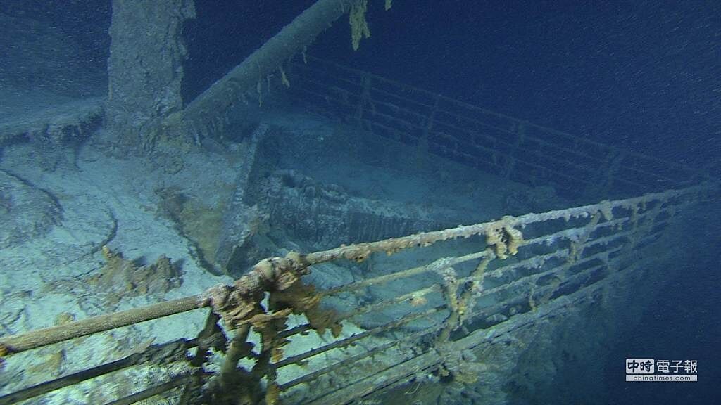 沉沒海底多年的鐵達尼號，因電影再讓人興起其相關主題的興趣。(美聯社)