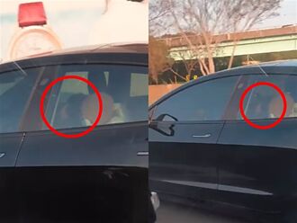 特斯拉上國道駕駛竟「睡到歪頭」 鄰車嚇壞錄下21秒影片