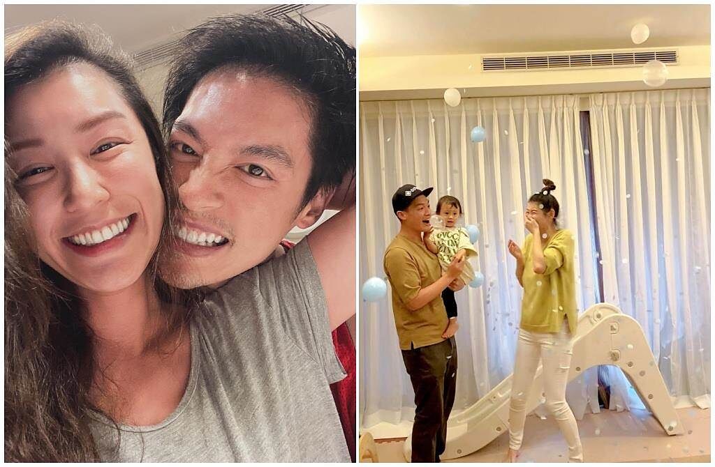 許孟哲跟老婆趙孟姿結婚2年多，今在臉書公開第2胎性別。（摘自許孟哲 HMC臉書）