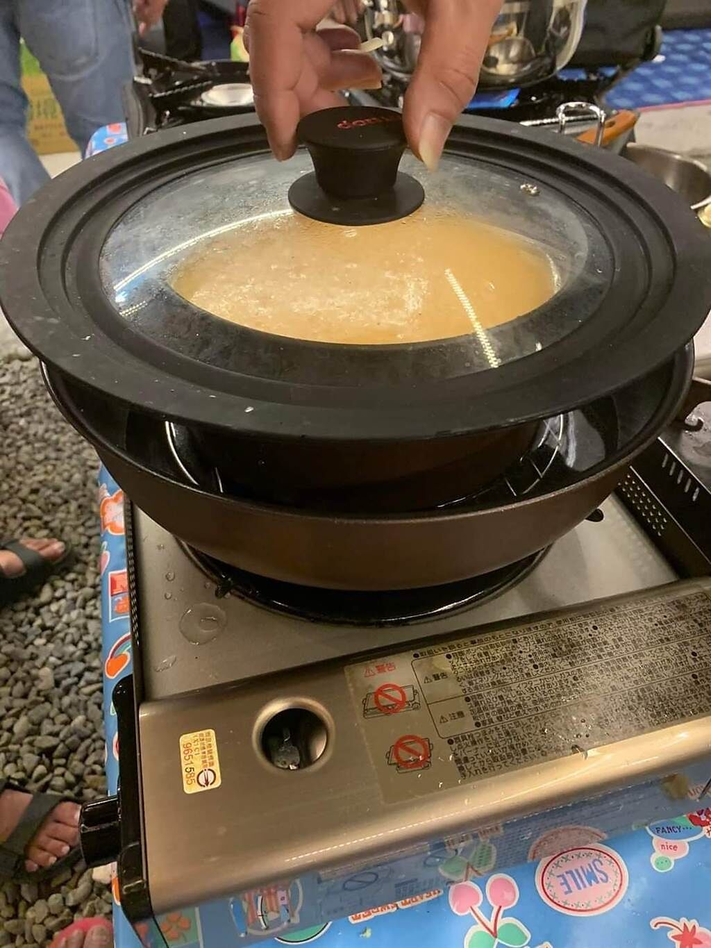 網友PO出老婆做的蒸蛋。(圖/截自臉書爆料公社)