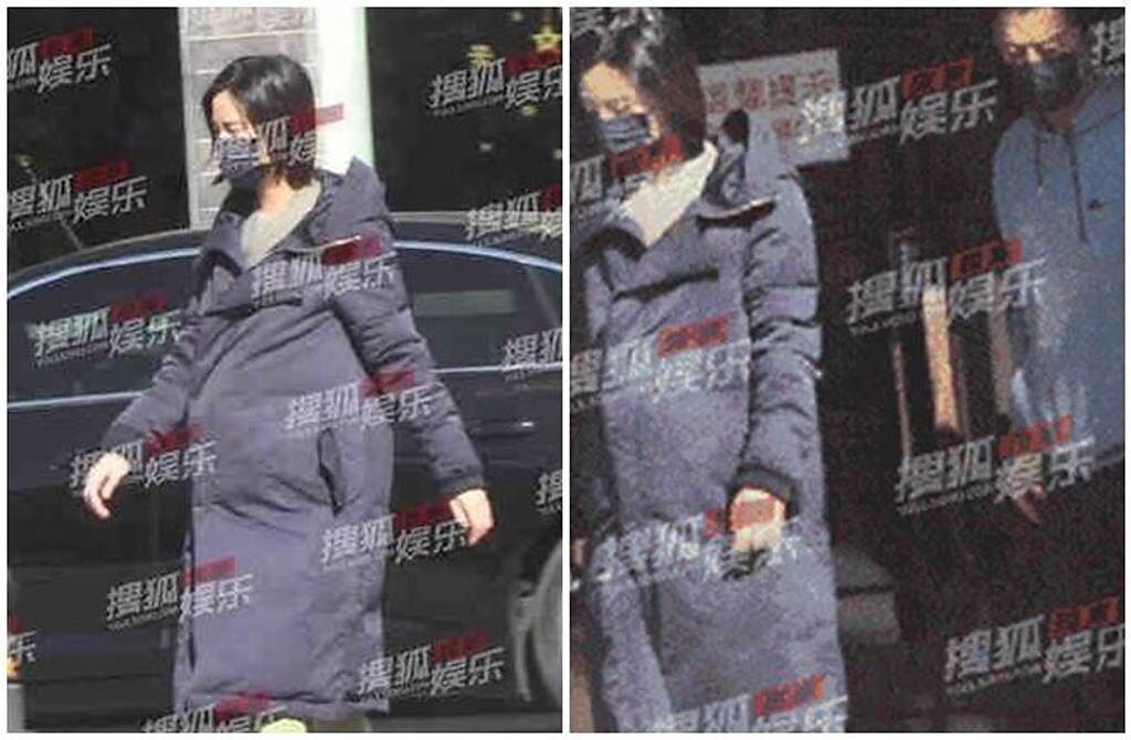李亞鵬陪懷有身孕的女友到醫院產檢。（新浪娱樂微博）