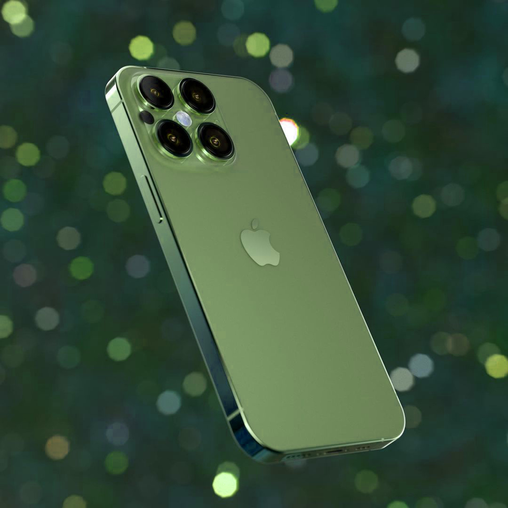 iPhone 14 據傳將推出抹茶綠色。(圖/翻攝自thegioididong.com)
