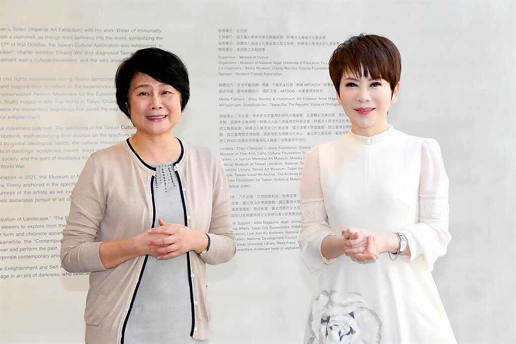 Taiwan NOW總策畫林曼麗（左）與全紀錄製作人陳雅琳（右）。（華視提供）