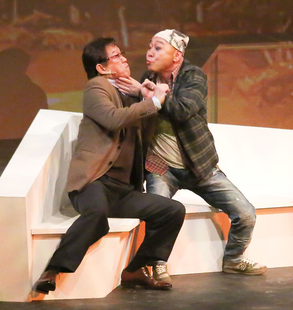 顧寶明與金士傑過去常在舞台劇合作。（圖／中時資料照片）
