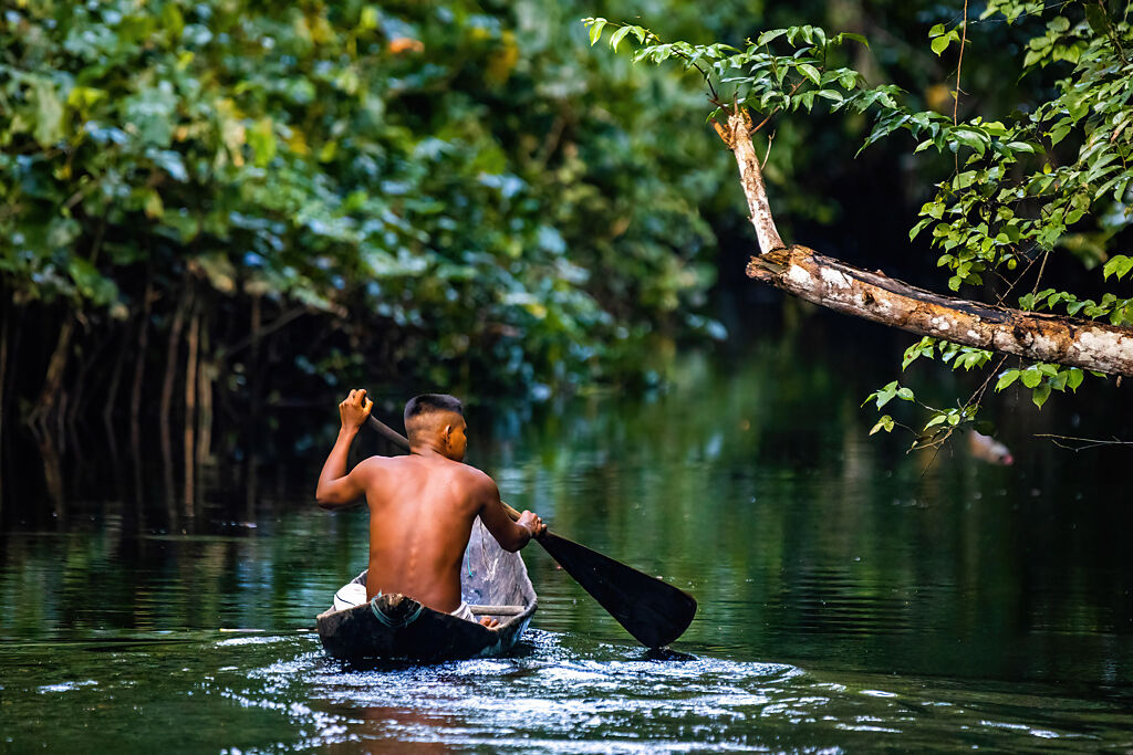 一對年幼兄弟在巴西亞馬遜雨林失蹤了將近28天奇蹟生還。(示意圖／shutterstock)